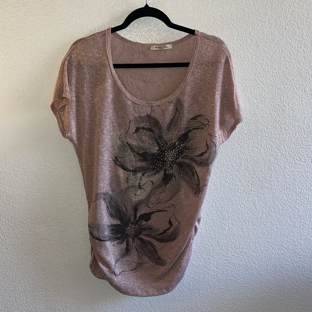 Pink Maternity Shirt